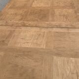 Renaissance style table in solid oak, 20th century