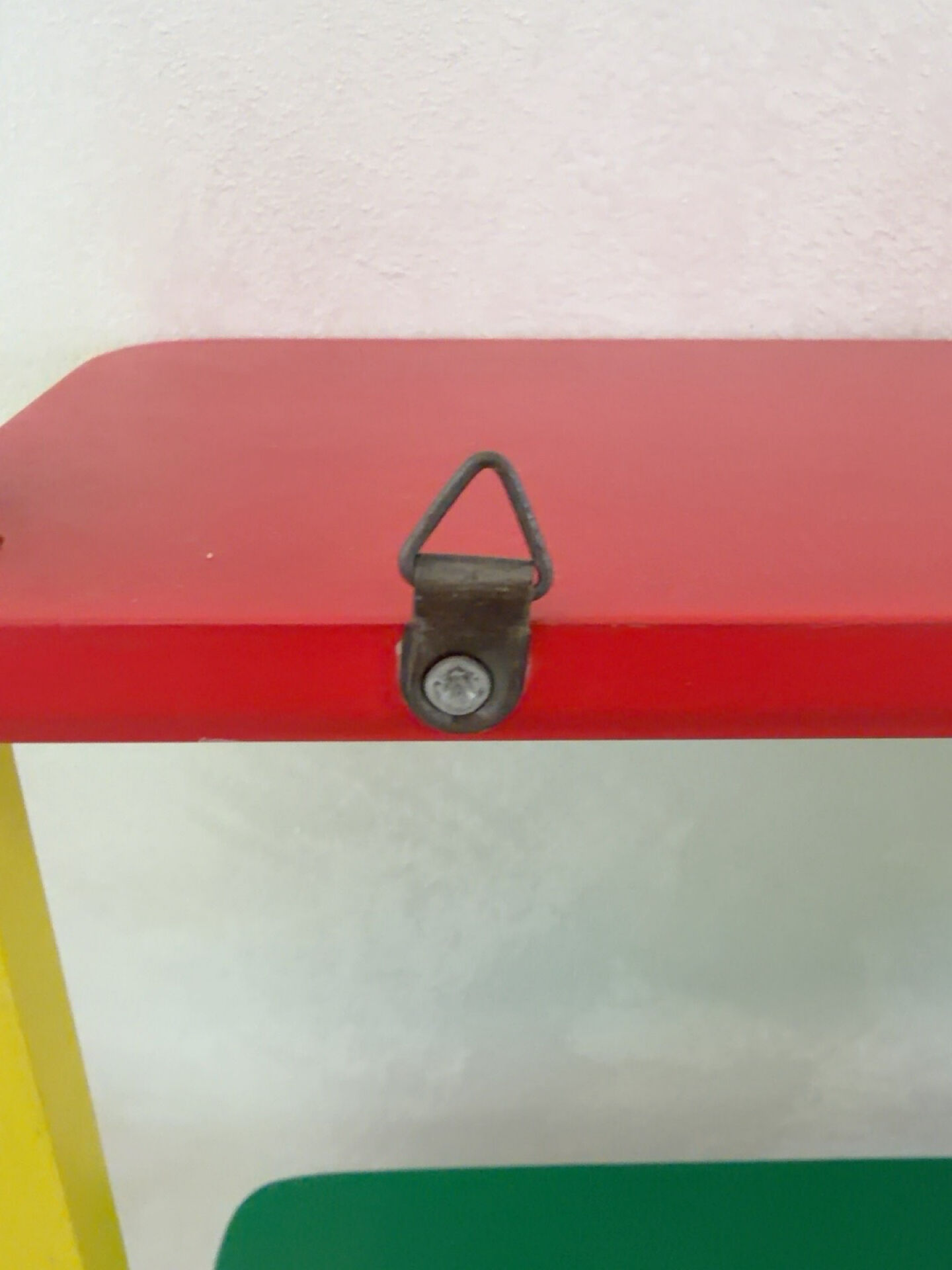 Vintage 80s pencil shelf – Memphis style – attributed to Pierre S.