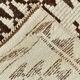 3x10 Brown Cream Kilim Runner Rug 82x320Cm