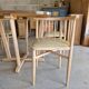Ensemble vintage attribué à Thonet – table + 4 chaises années 60
