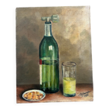 Old still life signed A. Mangin