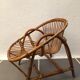 Vintage rattan basket chair