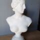 Large flat bust of Venus