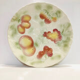 Plate presentation slip pattern fruit salines baths