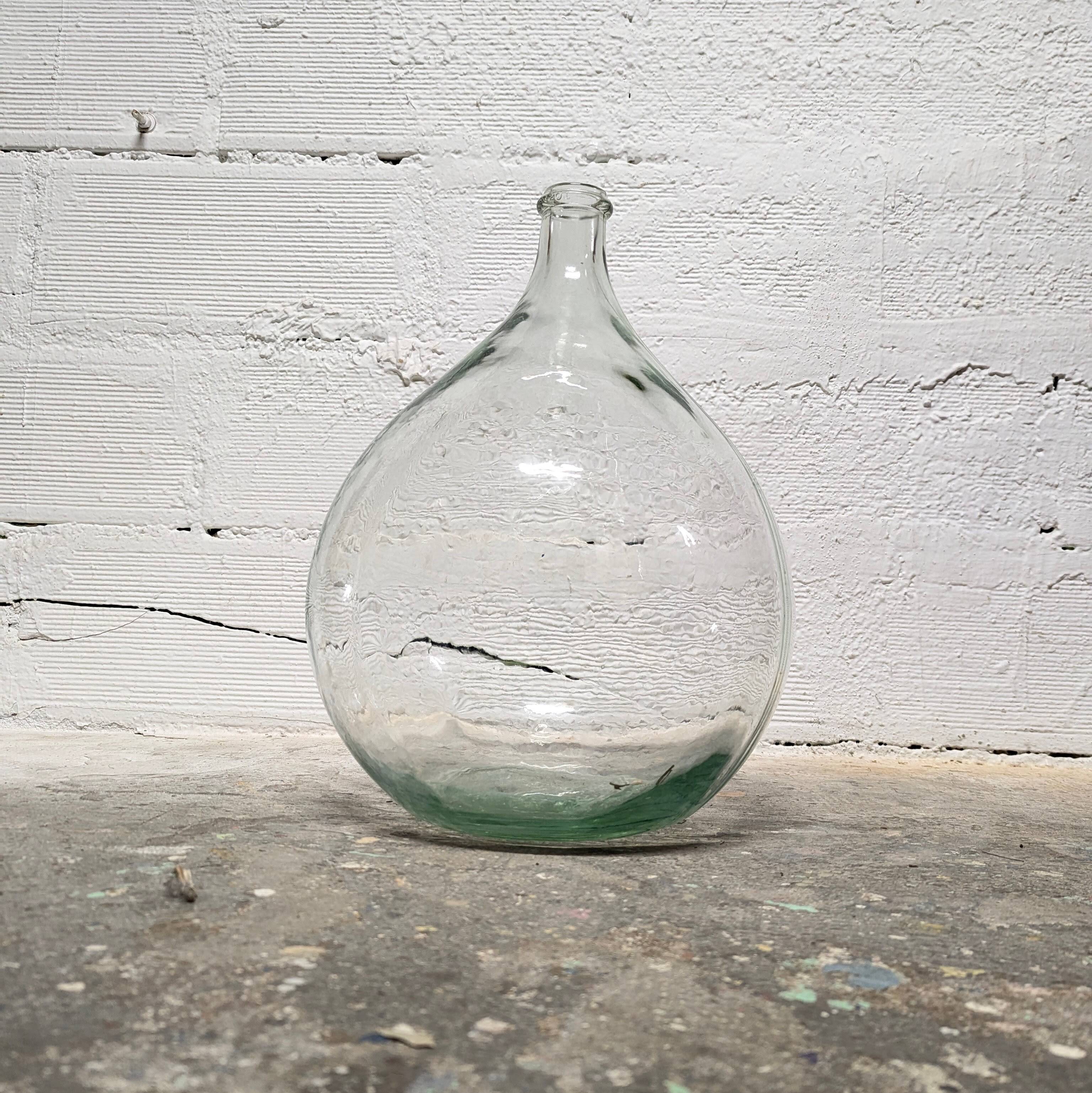 Transparent demijohn 20 liters