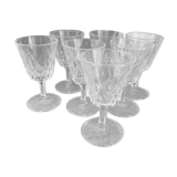 Lot de 7 verres vintage