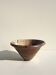 Japanese stoneware bowl in the Japandi style, signed.