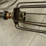 Wood and brass lamp 1930