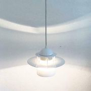 Mid-century Albertslund suspension by Jens Møller Jensen for Louis Poulsen, 1960s.