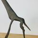 Duo gazelle and giraffe in brass 60 cm XXL vintage