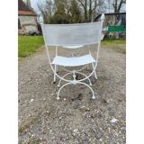 Wrought iron garden furniture