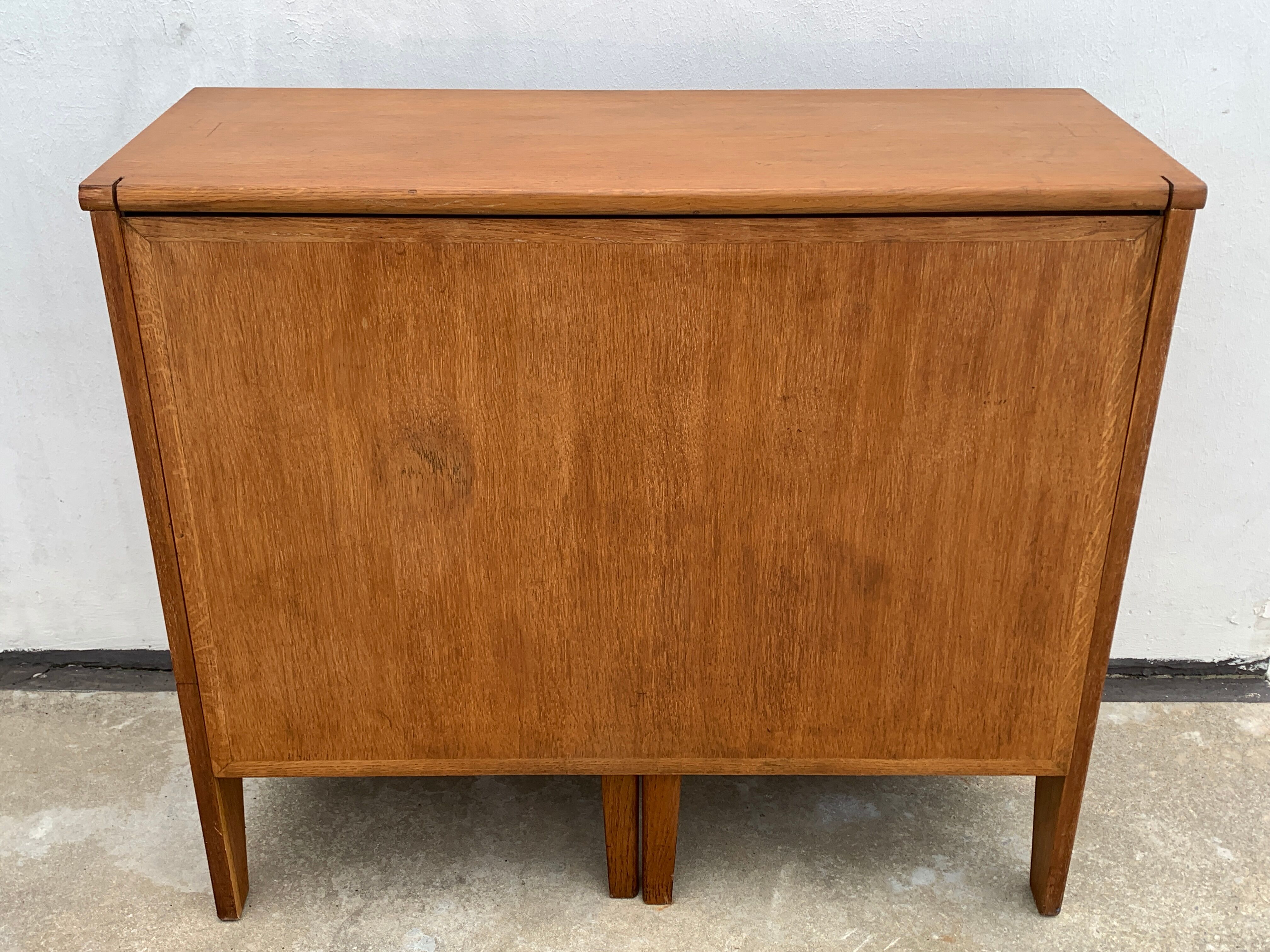Wooden office or secretary Raclem, 1950