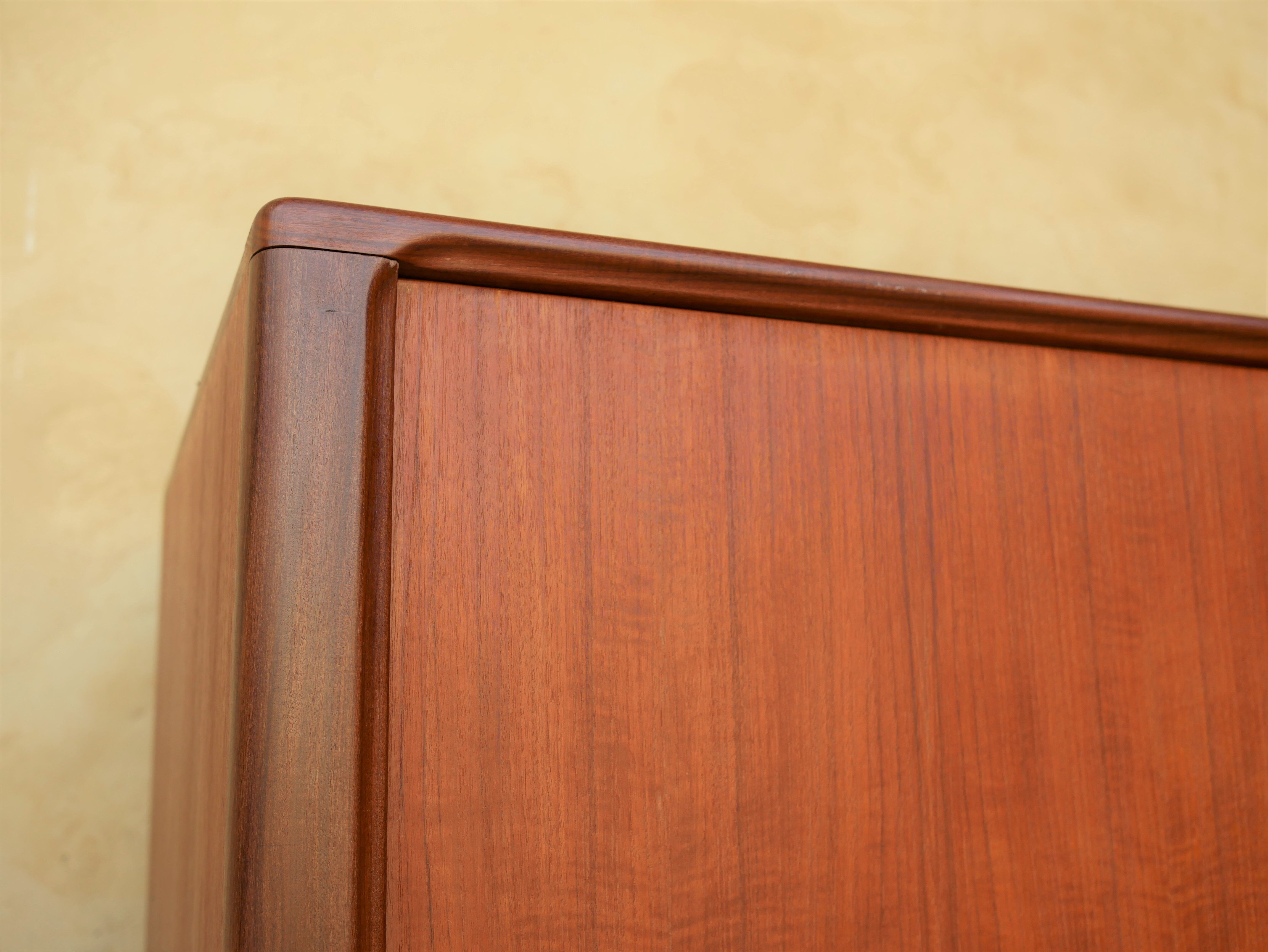 Scandinavian teak wardrobe by Roche-Bobois editions