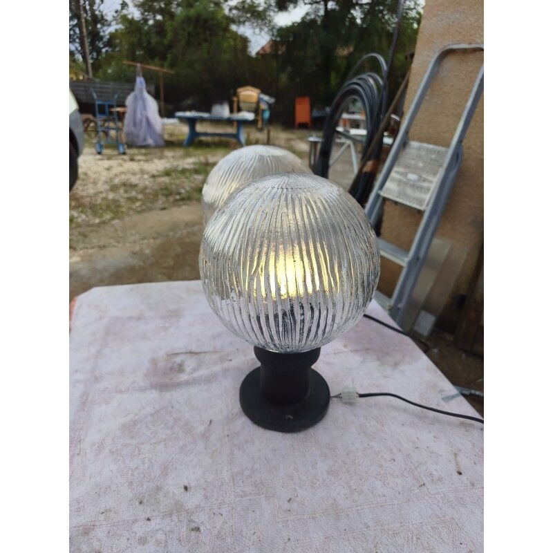 Paire de lampes industrielle