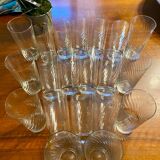 Set of lemonade glasses