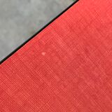 Red formica chairs