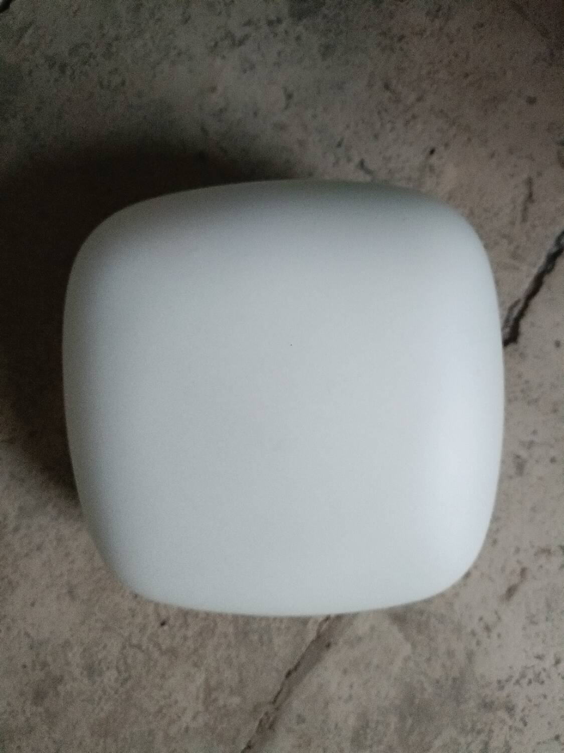 Vintage wall lamp, ceiling light in opaline glass