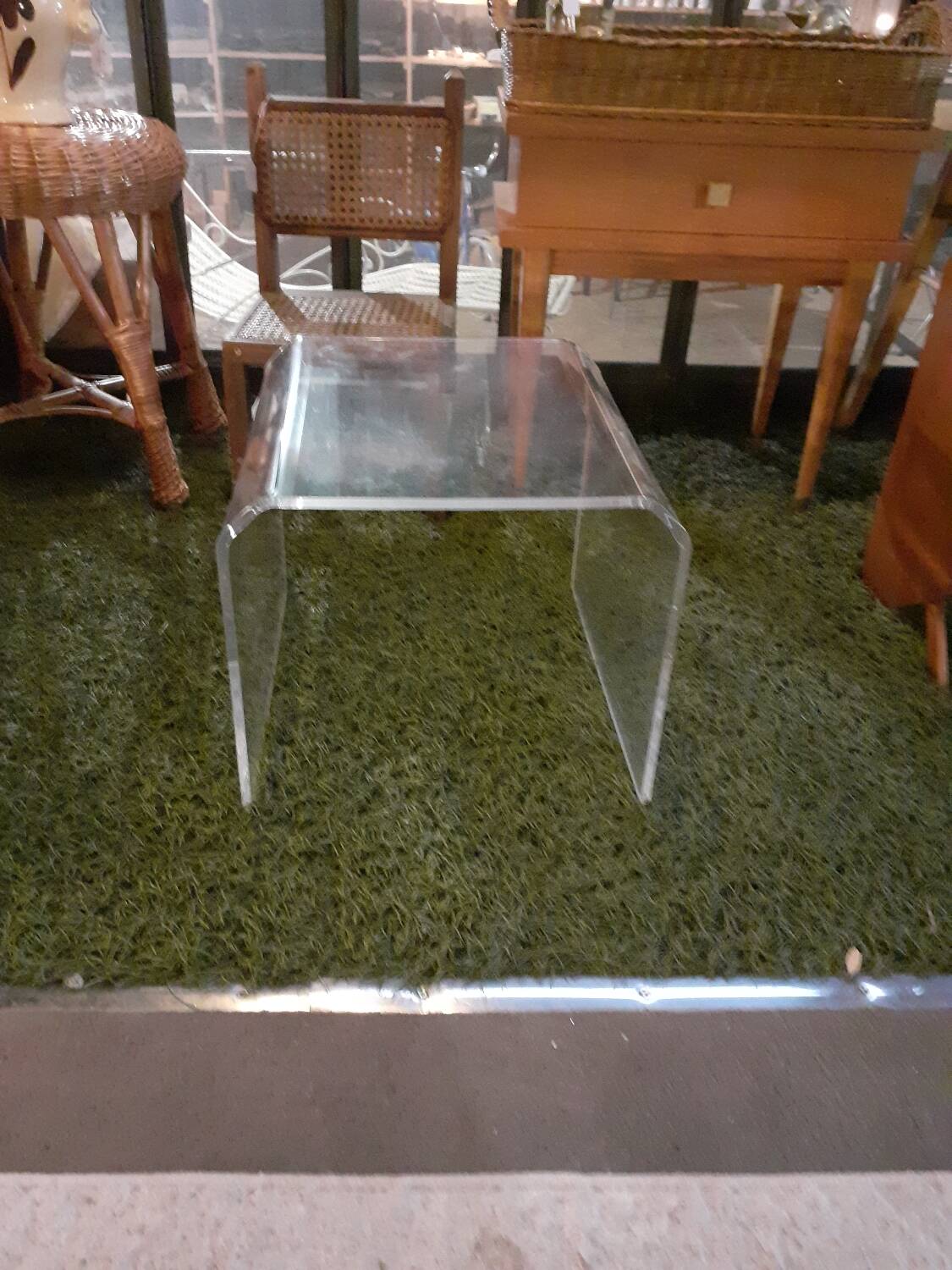 Altuglas end table