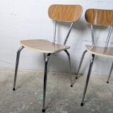 Pair of formica chairs