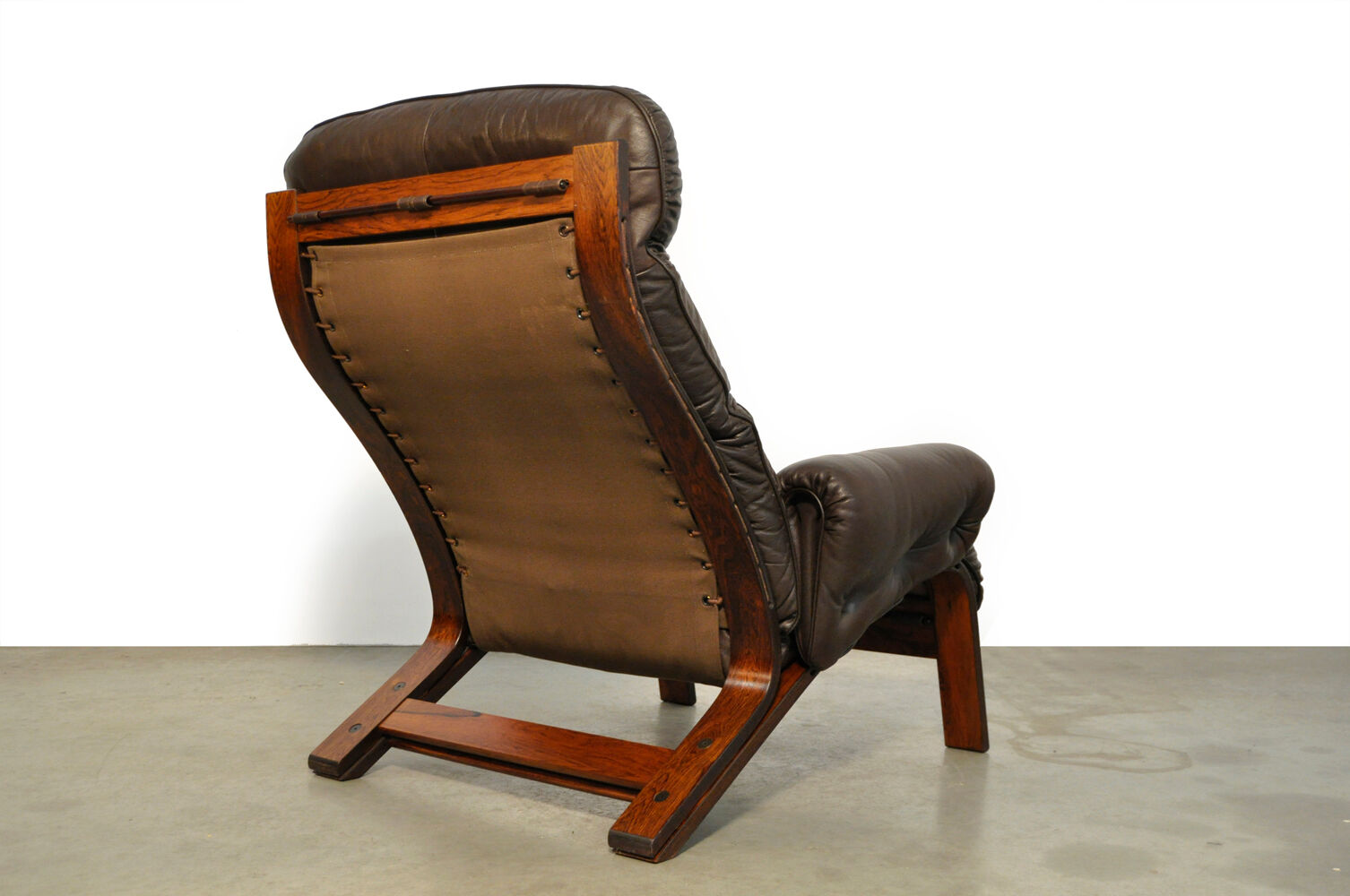 Sturdy lounge chairs by Oddvin Rykken for Rybo, Norway 1970s