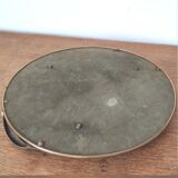 Plateau miroir doré