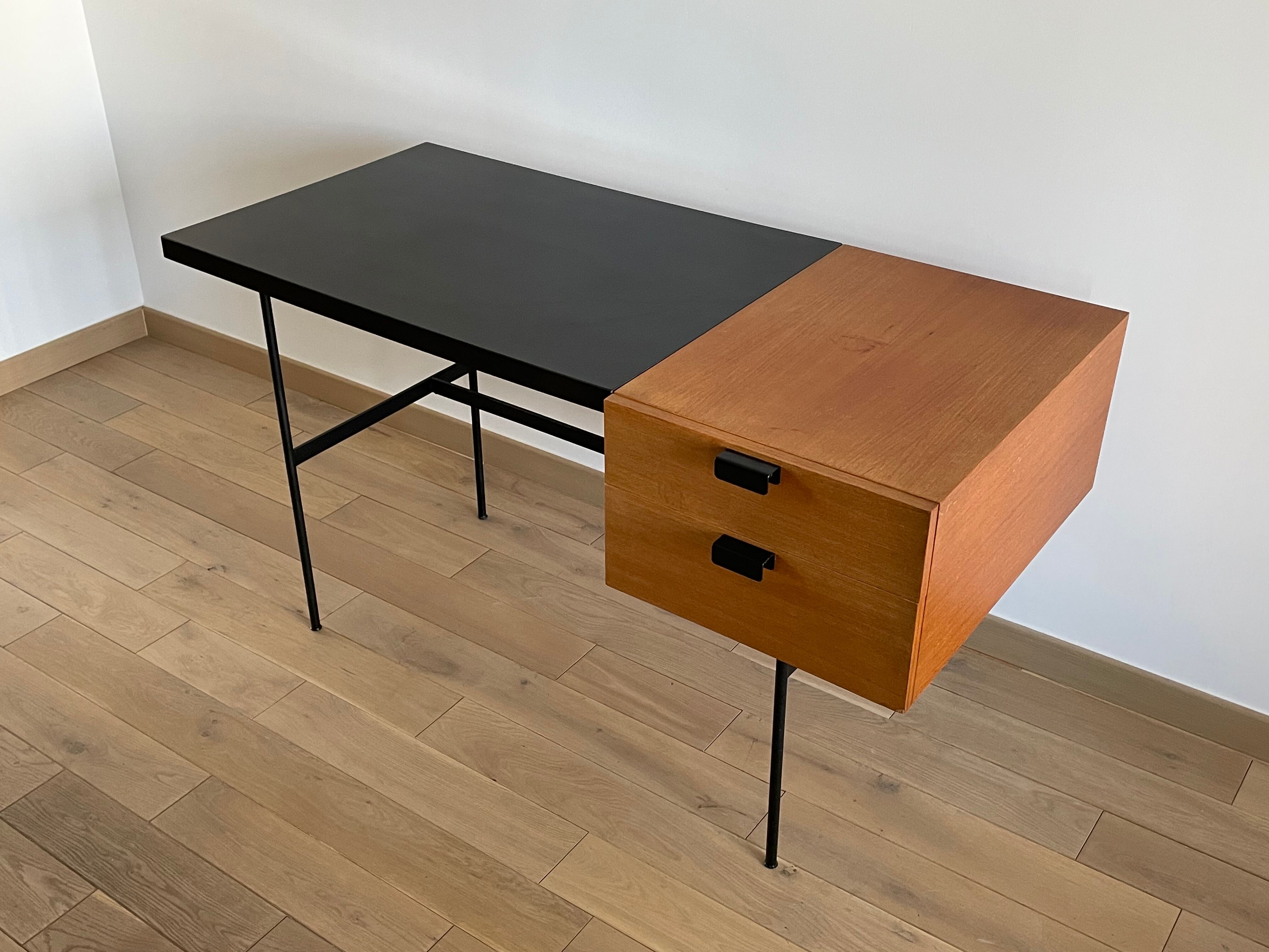 Pierre Paulin's desk "CM141", 1960s edition