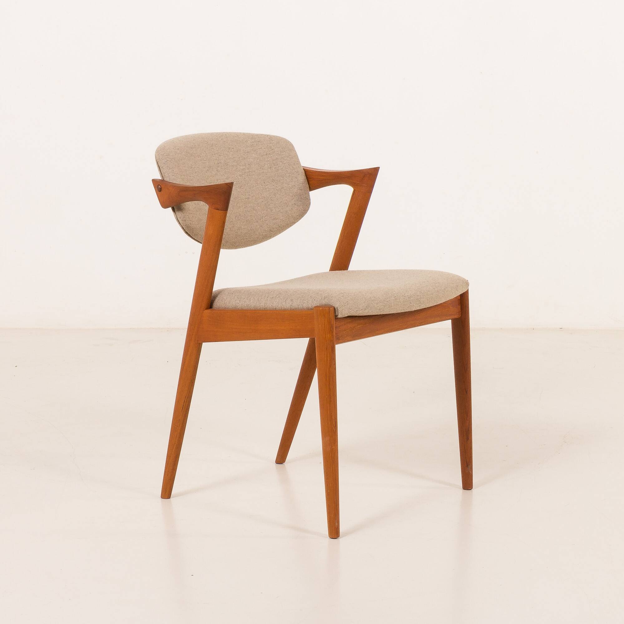 Kai Kristiansen teak chair #42, Denmark 1960s