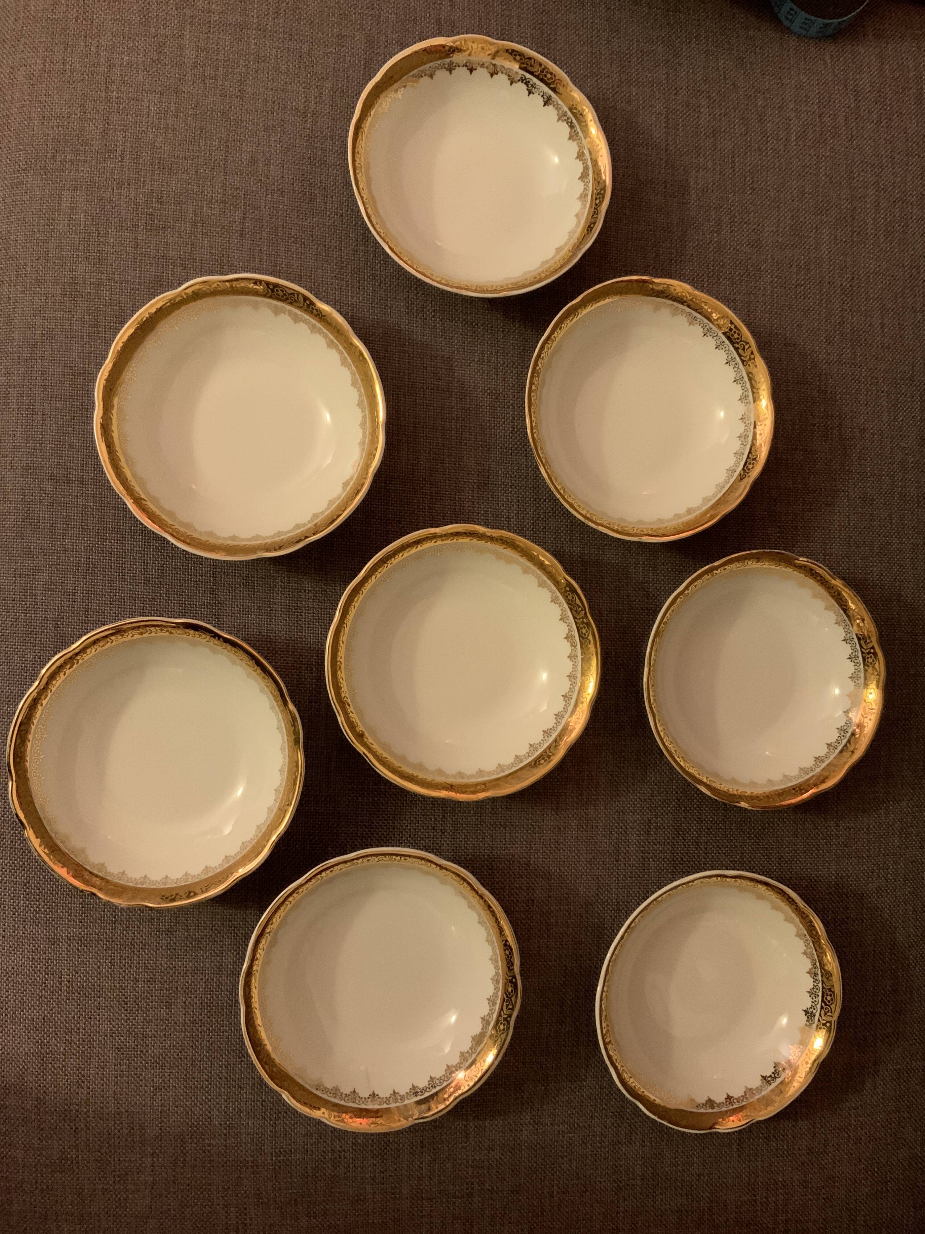 Salad and cups for fruit salad