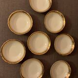 Salad and cups for fruit salad