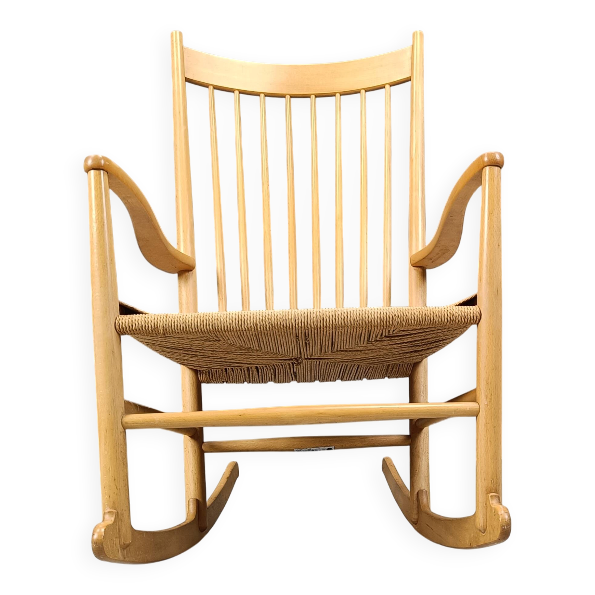 J16 rocking chair by Hans Wegner for FDB Mobler, 1960s