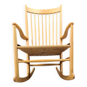 J16 rocking chair by Hans Wegner for FDB Mobler, 1960s