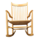 J16 rocking chair by Hans Wegner for FDB Mobler, 1960s