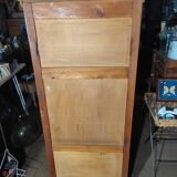 Parisian cabinet cabinet solid wood triple drawers inlaid Patinated