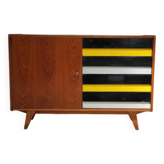 Buffet U458 jaune par Jiri Jiroutek pour Interier Praha 1960
