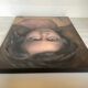 Portrait by Heidi Vanlerberghe painting on panel