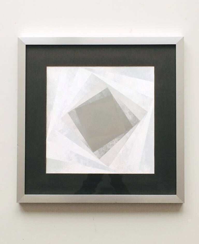 Kinetic Op Art by Barbara Lüdinghausen. Vintage 80s