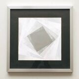 Kinetic Op Art by Barbara Lüdinghausen. Vintage 80s