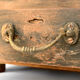 Wooden showcase with 2 drawers