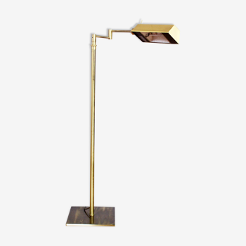 LEMAG brass e-reader floor lamp