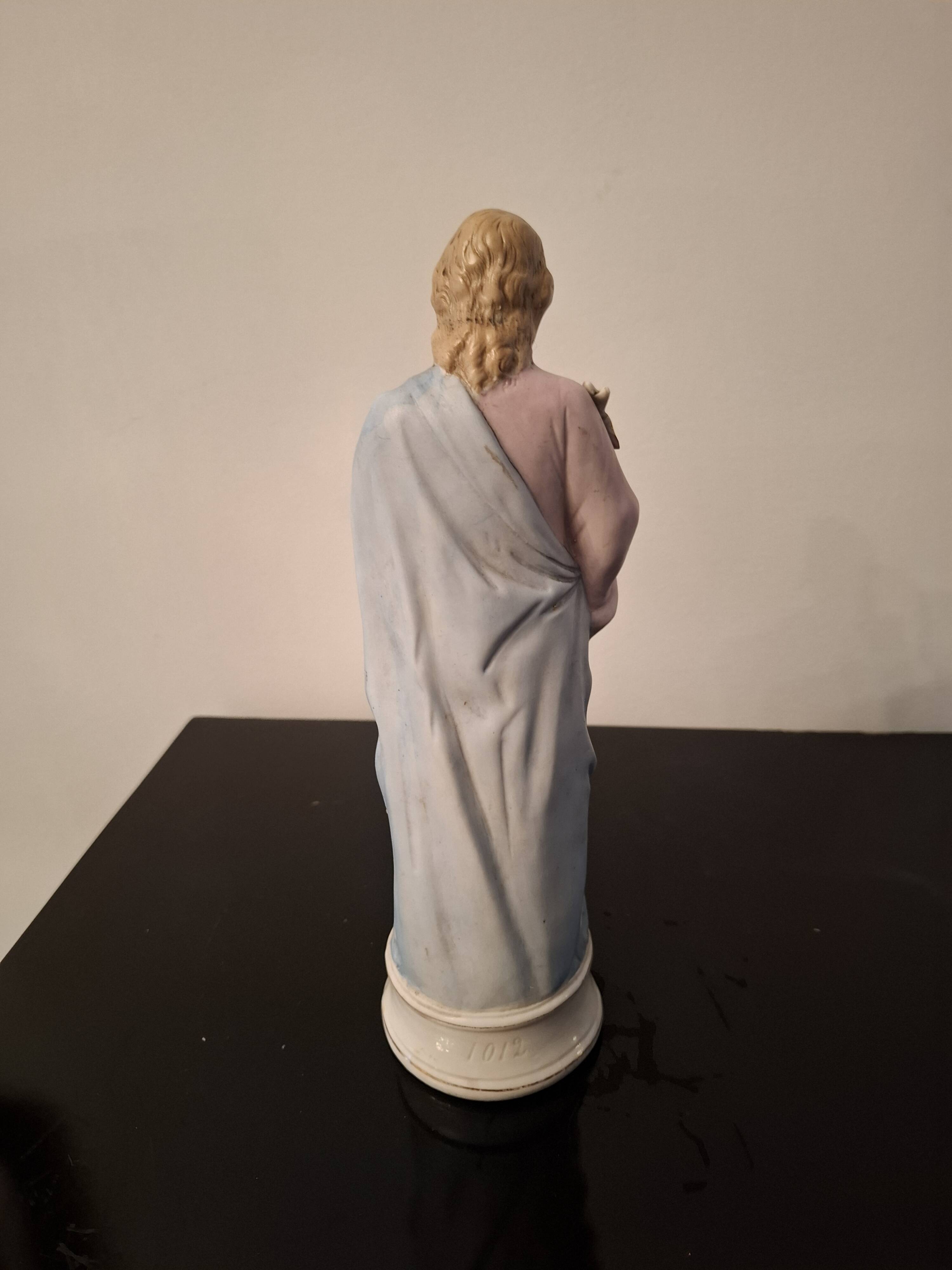 Biscuit religious statue