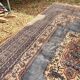 Vintage Persian Moud Carpet Handwoven Wool 240x160 Iran Oriental Old Salon