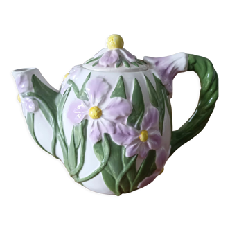 Slurry tea decoration floral violets