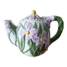 Slurry tea decoration floral violets