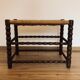 Mulched bench - turned wood
