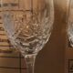Crystal d'Arques footed glasses