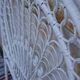 Headboard rattan "peacock".