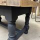 Painted wooden coffee table