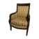 Fauteuil bergère aux dauphins époque Restauration