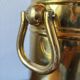 Vintage hammered brass umbrella stand – 1970s-80s