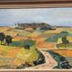 Swedish Oil on Panel “Landscape” by Tage Gavik, Signed, Vintage & Framed